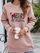 "Joyful Greetings" Christmas Graphic Holiday Sweatshirt