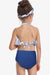 Sunny Shores Ruffled Halter Swimsuit Ensemble