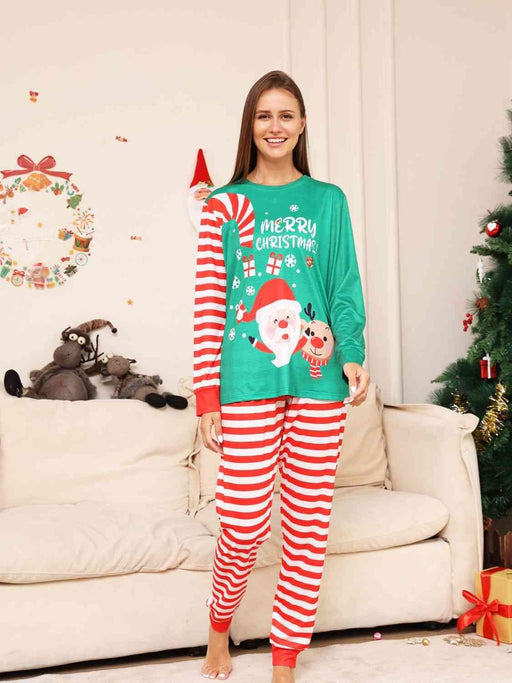 Festive Holiday Comfort Set: Merry Christmas Top and Pants for Cozy Celebrations