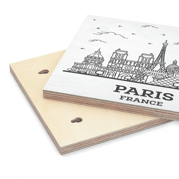 Rustic Parisian Forest Wall Art Collection