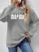 Statement Cozy Graphic Pullover Sweatshirt