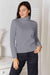 Wool Blend Turtleneck Sweater for a Cozy Look