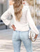 Elegant Ruffled Knit Sweater for Effortless Chic