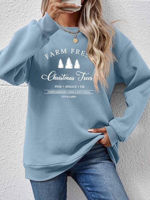 Cozy Oversized Polyester Round Neck Sweatshirt for Ultimate Comfort