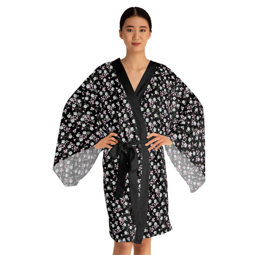 Japanese Elegance Long Sleeve Kimono - A Stylish Tribute to Asian Fashion