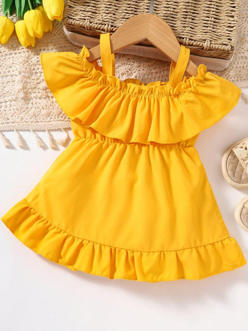 Sweet Ruffled Summer Infant Girl Dress