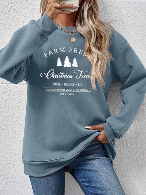 Cozy Oversized Polyester Round Neck Sweatshirt for Ultimate Comfort