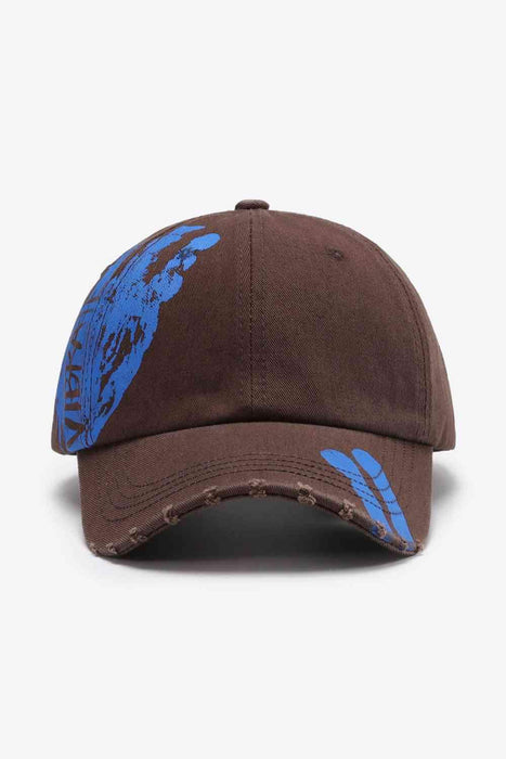 Urban Edge Distressed Graphic Cap