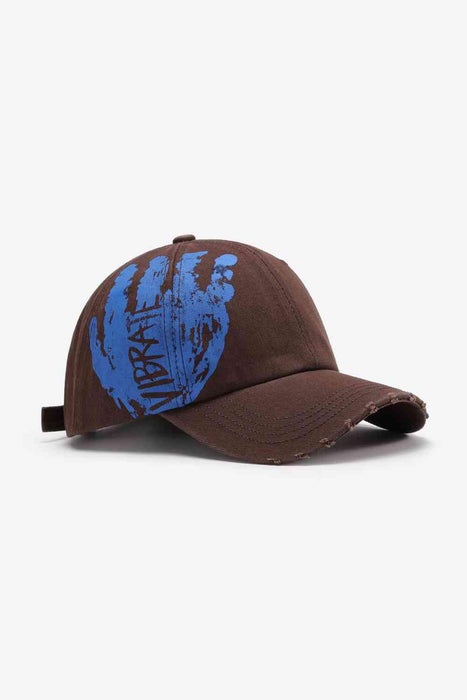 Urban Edge Distressed Graphic Cap