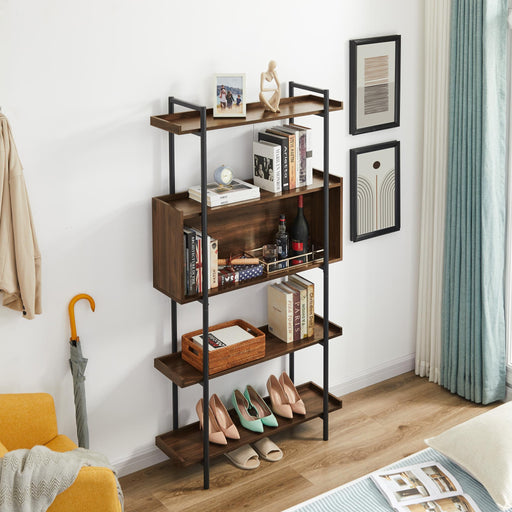 Chic Industrial Storage Rack for Multi-Room Organization