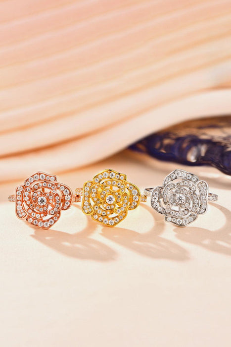 Eternal Love Moissanite Blossom Ring: A Dazzling Tribute to Forever