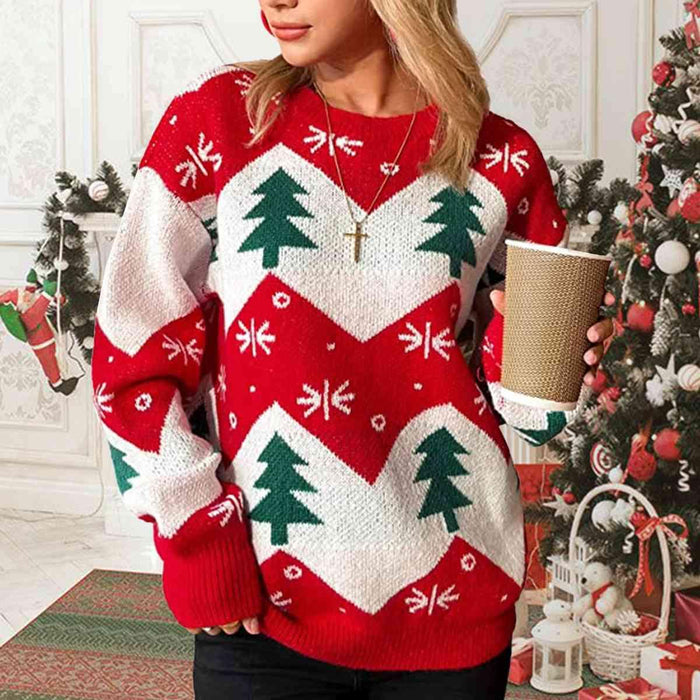 Winter Wonderland Holiday Knit Sweater