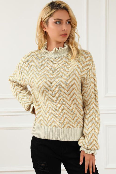 Warm & Cozy Mock Neck Sweater