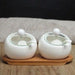 Elegant Ceramic Seasoning Jar Set: Stylish Culinary Storage Solution