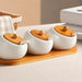 Refined Ceramic Seasoning Jar Collection: Chic Kitchen Storage Essential