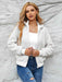 Chic Cozy Mock Neck Zip-Up Sweater Jacket