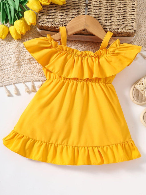 Sweet Ruffled Summer Infant Girl Dress