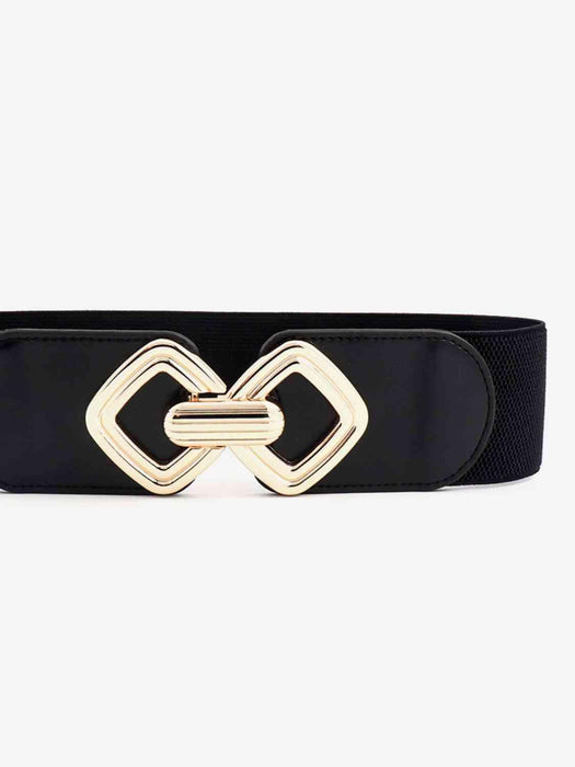 Sleek Elastic Geometric Belt Collection - Perfect for Any Occasion