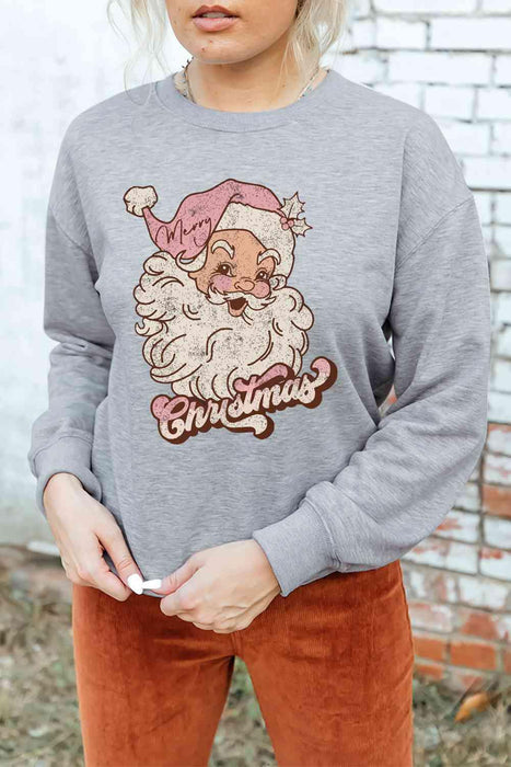 Cheerful Holiday Graphic Sweater