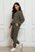 Cozy Lounge Ensemble Featuring Crew Neck Sweater and Jogger Trousers