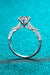 Elegant 925 Sterling Silver Moissanite Ring - Timeless Elegance and Enduring Allure