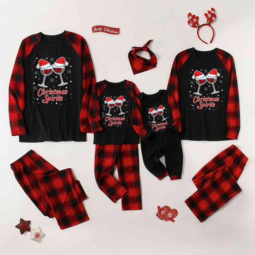 Joyful Holiday Cheer Set with Classic Plaid Trousers