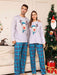 Rudolph Holiday Comfort Lounge Set with Plaid Trousers