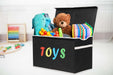Spacious Foldable Toy Storage Trunk for Children - Durable Container for Boys and Girls