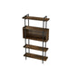 Stylish Multi-Purpose Industrial Organizer Rack for Home and Office