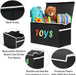 Spacious Foldable Toy Storage Trunk for Children - Durable Container for Boys and Girls