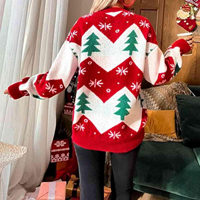 Winter Wonderland Holiday Knit Sweater