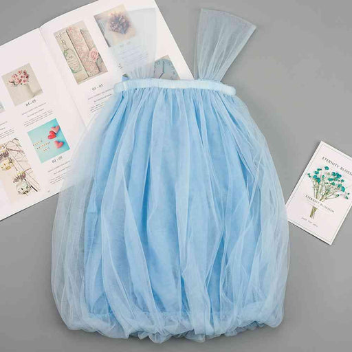 Adorable Bow Mesh Baby Dress with Chic Sleeveless Design