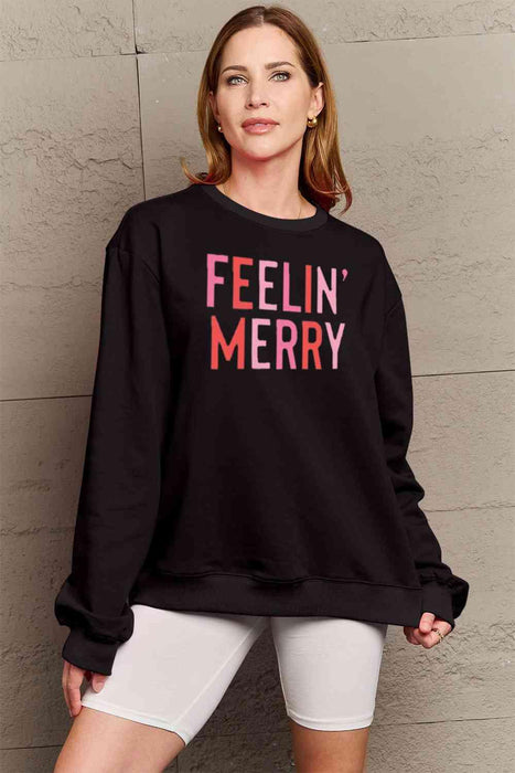 Classic Comfort Cotton-Poly Blend Sweatshirt with Timeless Round Neck