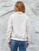 Chic Cozy Mock Neck Zip-Up Sweater Jacket