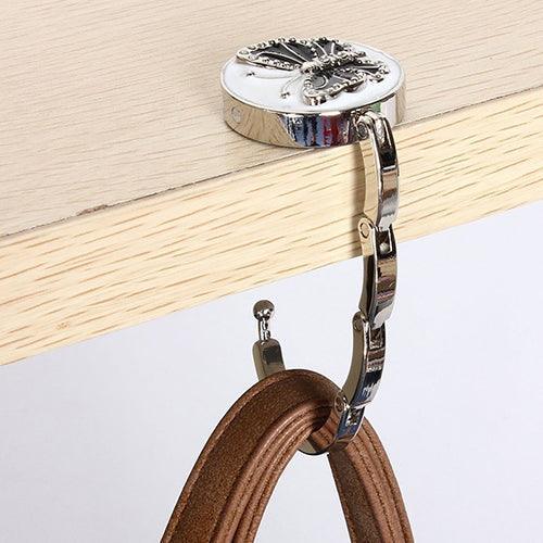 Insect-Themed Handbag Table Hook with Secure Anti-Slip Base