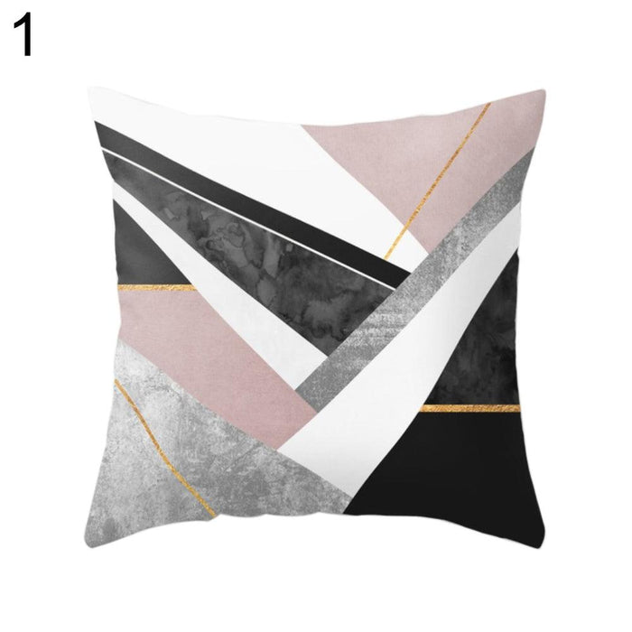 Sea Leaves Fashion Cat Print Cushion Cover for Home Interiors