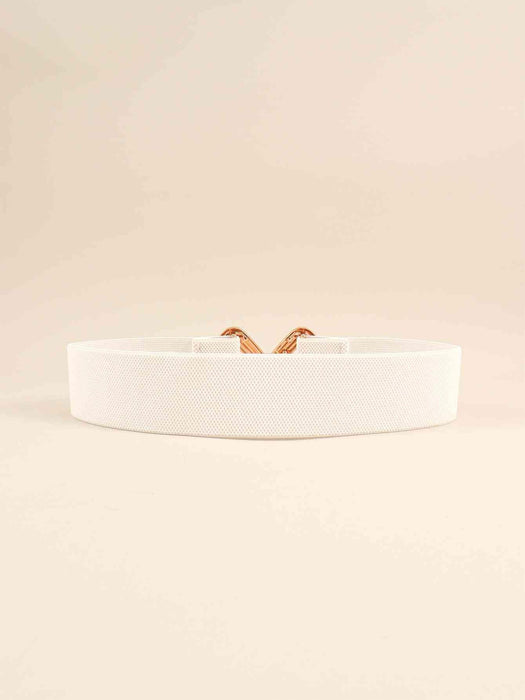 Sleek Elastic Geometric Belt Collection - Perfect for Any Occasion