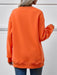 Cozy Oversized Polyester Round Neck Sweatshirt for Ultimate Comfort