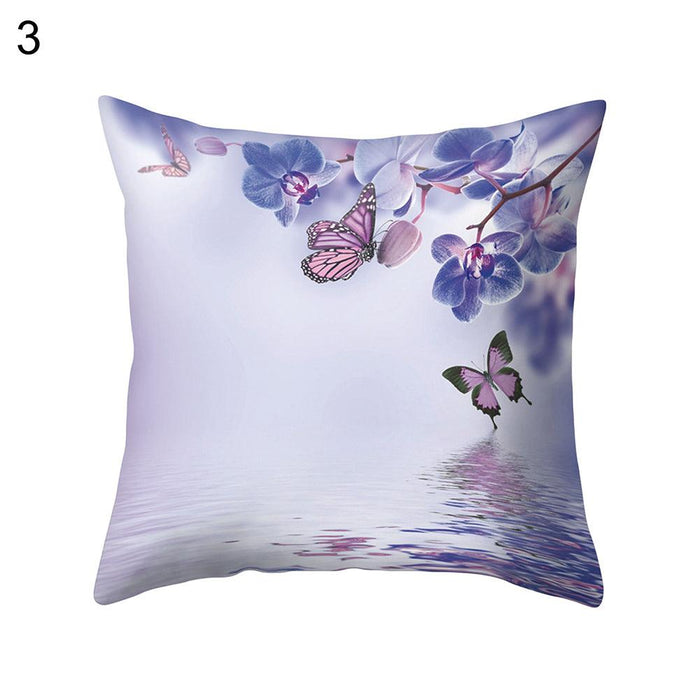 Floral Butterfly Pillow Cover: Beautify Your Living Spaces with Elegance and Charm