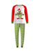 Festive Plaid Cotton Father-Son Matching Pajama Set - Holiday Edition