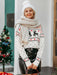 Cozy Knit Sweater: Stylish Women's Polyester Pullover for Casual Elegance