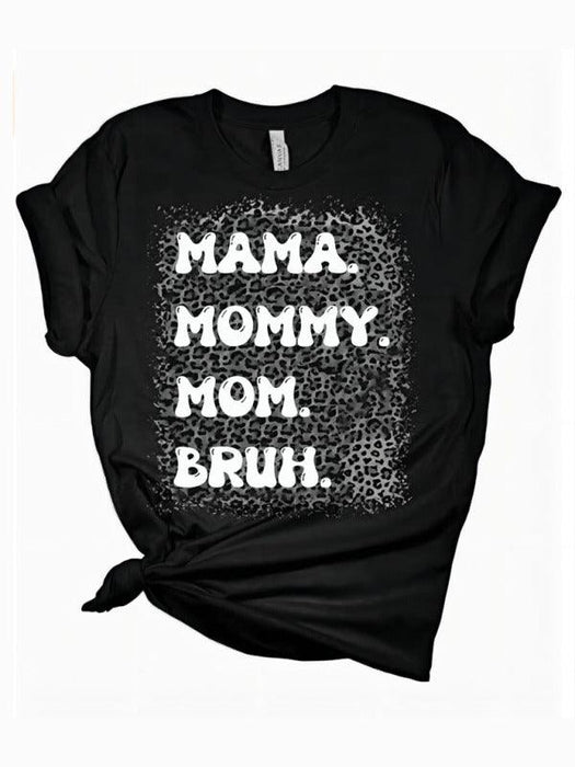 Women's Chic Mama Graphic Tee for Mother's Day