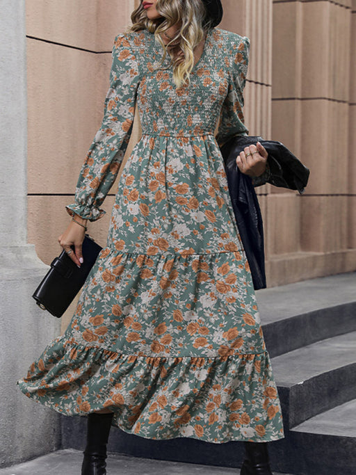 Elegant Floral Maxi Dress - Timeless Style for Every Occasion