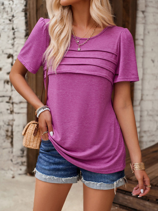 Colorful Summer Knit Tank Top - Women's Fashionable Casual Shirt for Sunny Days