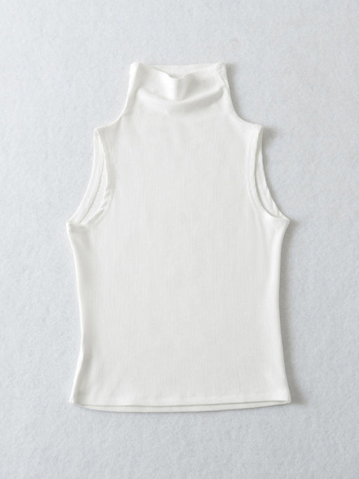 Stylish Sleeveless High Neck Tank Top for Effortless Layering