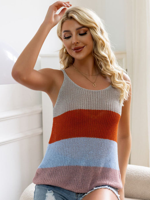 Colorful Woolen Suspender Vest - Enhance Your Style with Vibrancy