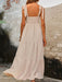 Timeless Elegance Romantic Backless Suspender Dress - Chic Style Statement