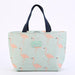 Elegant Waterproof Cotton and Linen Lunch Bag - Stylishly Organized Lunch Companion