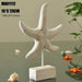 Coastal Charm Wooden Starfish Home Decor Piece