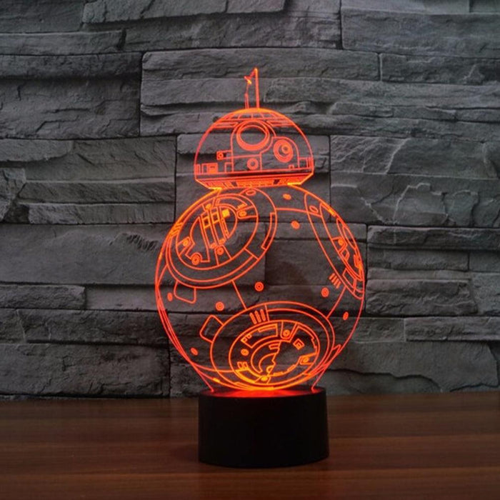 Galactic Mini Stars USB LED Night Light 3D Lamp for Home Decor